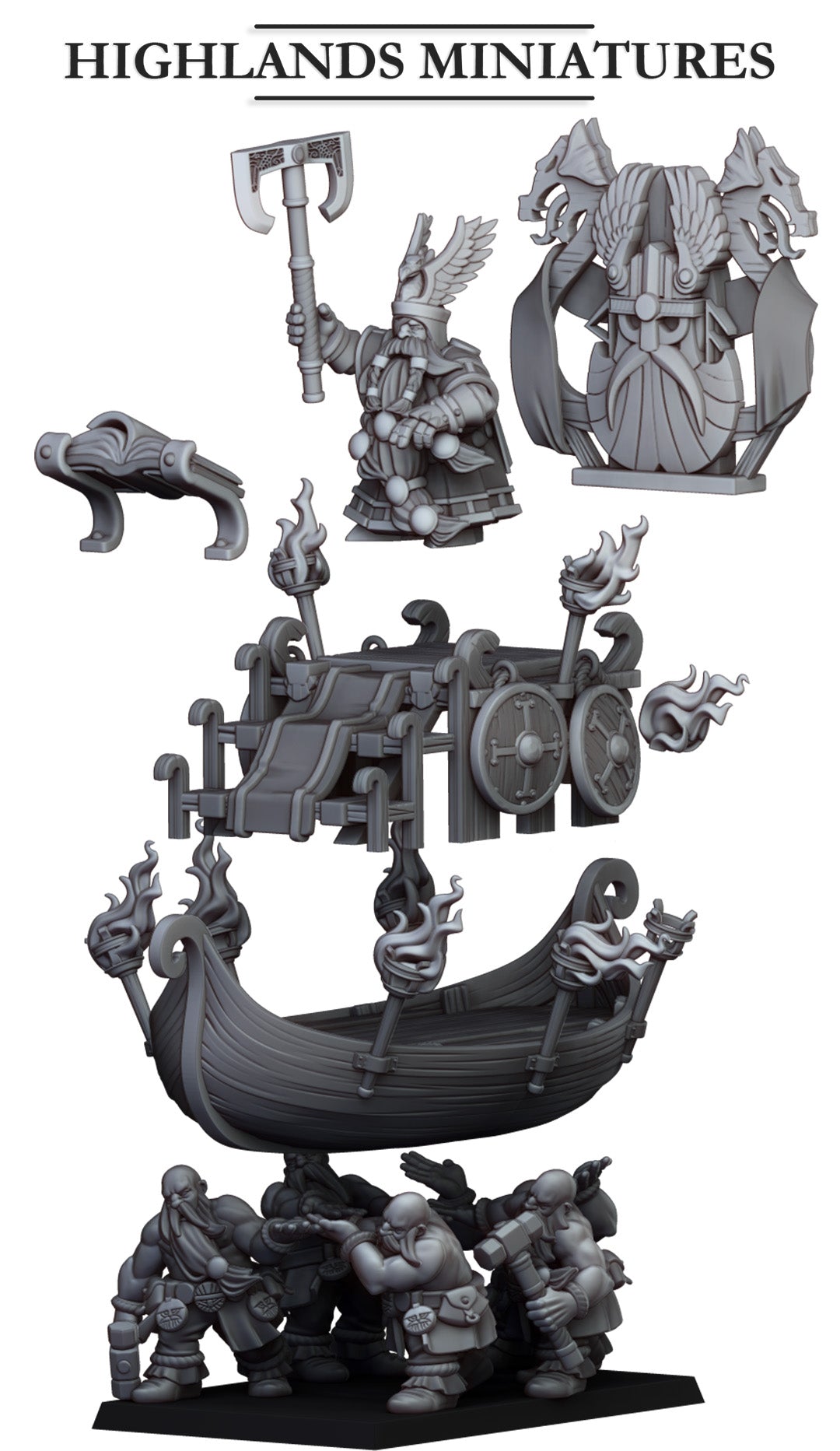 Dwarf King on Throne