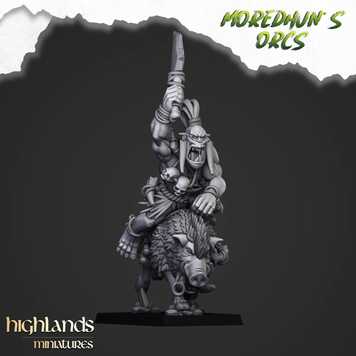 Mounted Cave Orcs