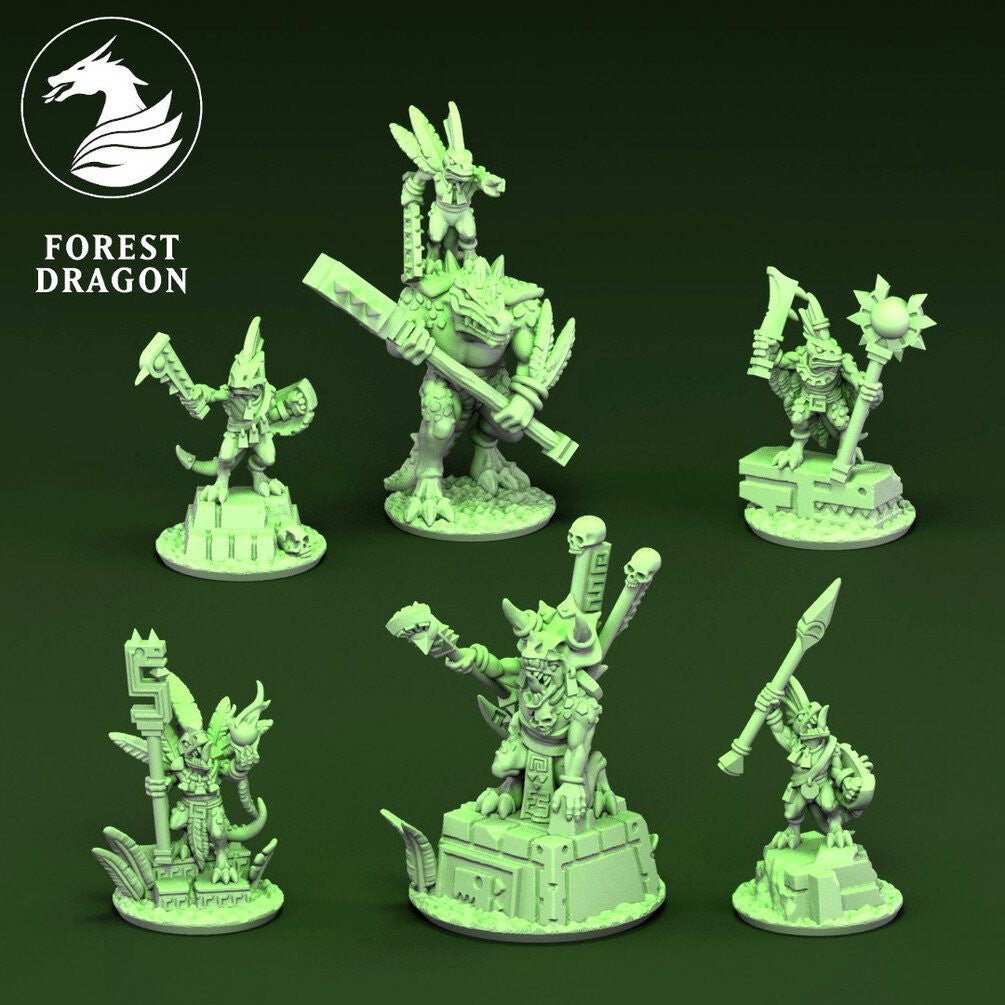 Reptilians Character Pack