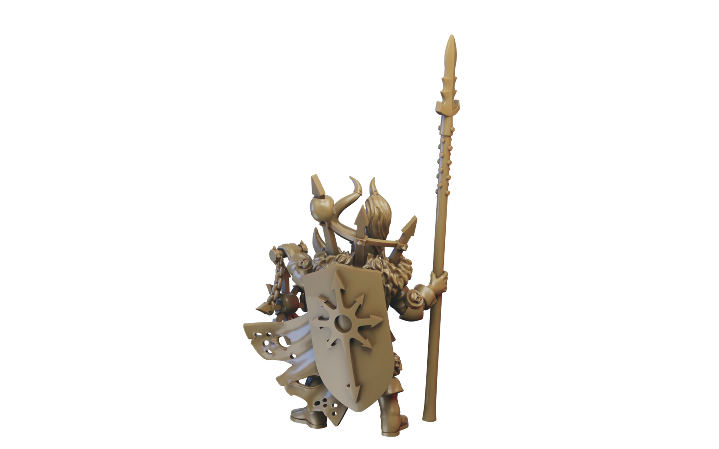 Lord on Foot - Battle Standard Bearer