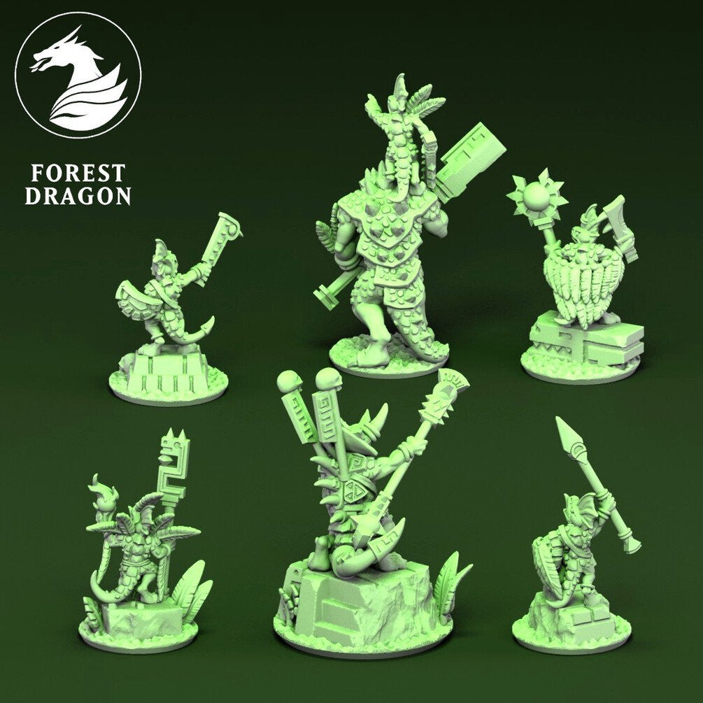 Reptilians Character Pack