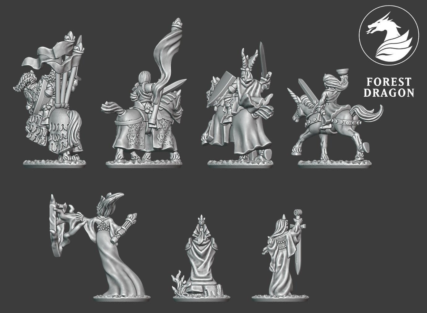 Chivalric Knights Character Set