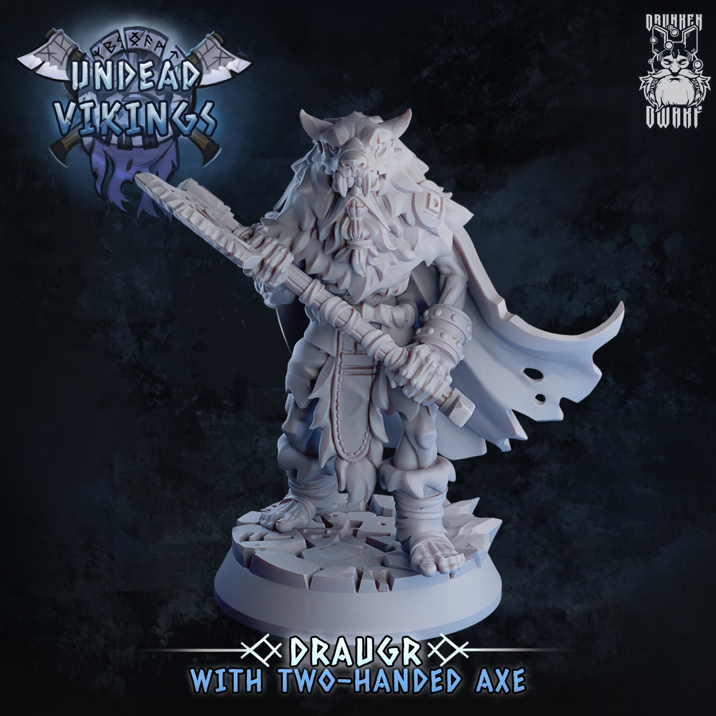 Draugr with Two-handed Axe
