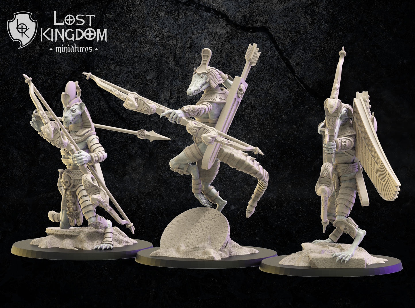 Canopic Guard with Bows