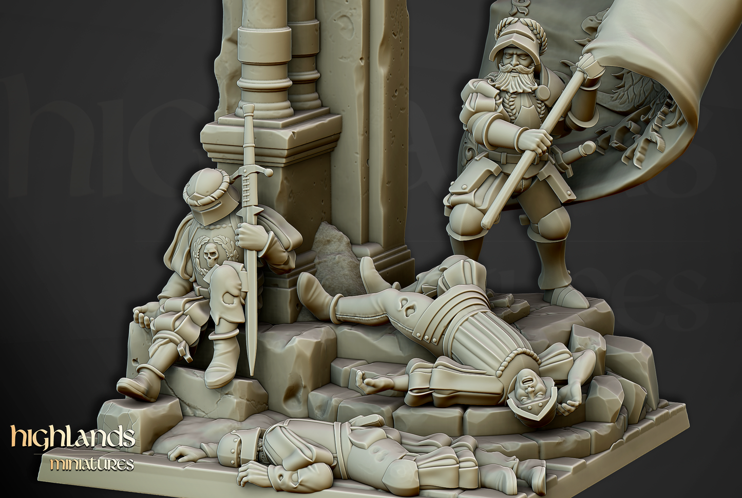 The Last Stand - Battle Standard Bearer