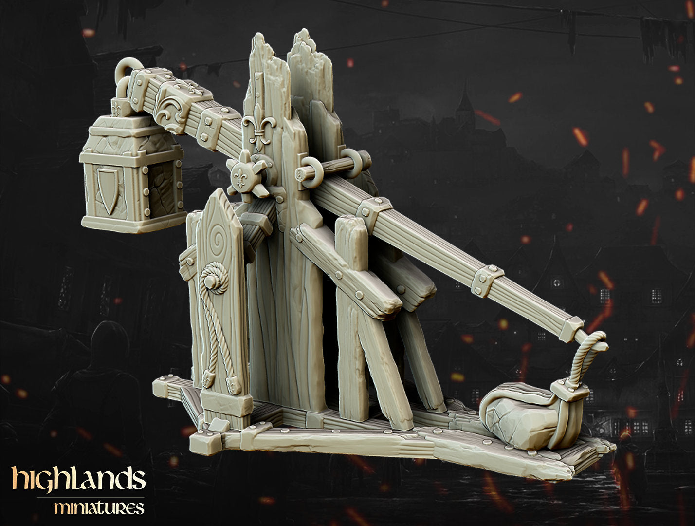Trebuchet and Crew