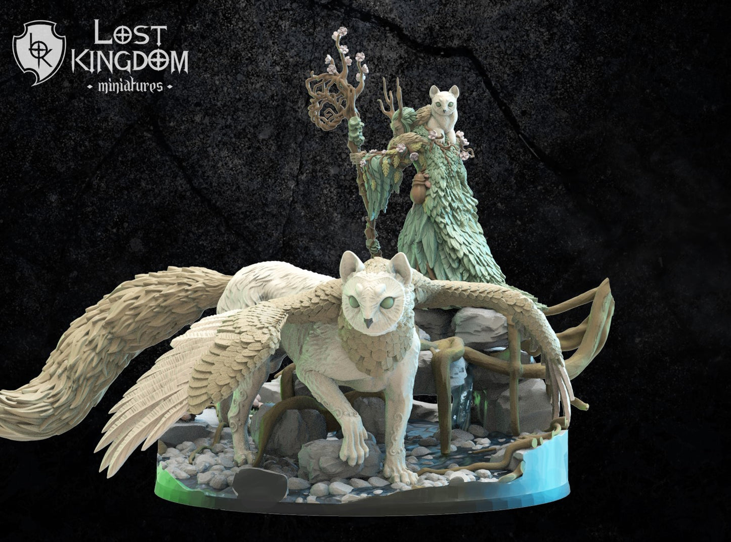 Saori, Anciont Druid with Nekokuro