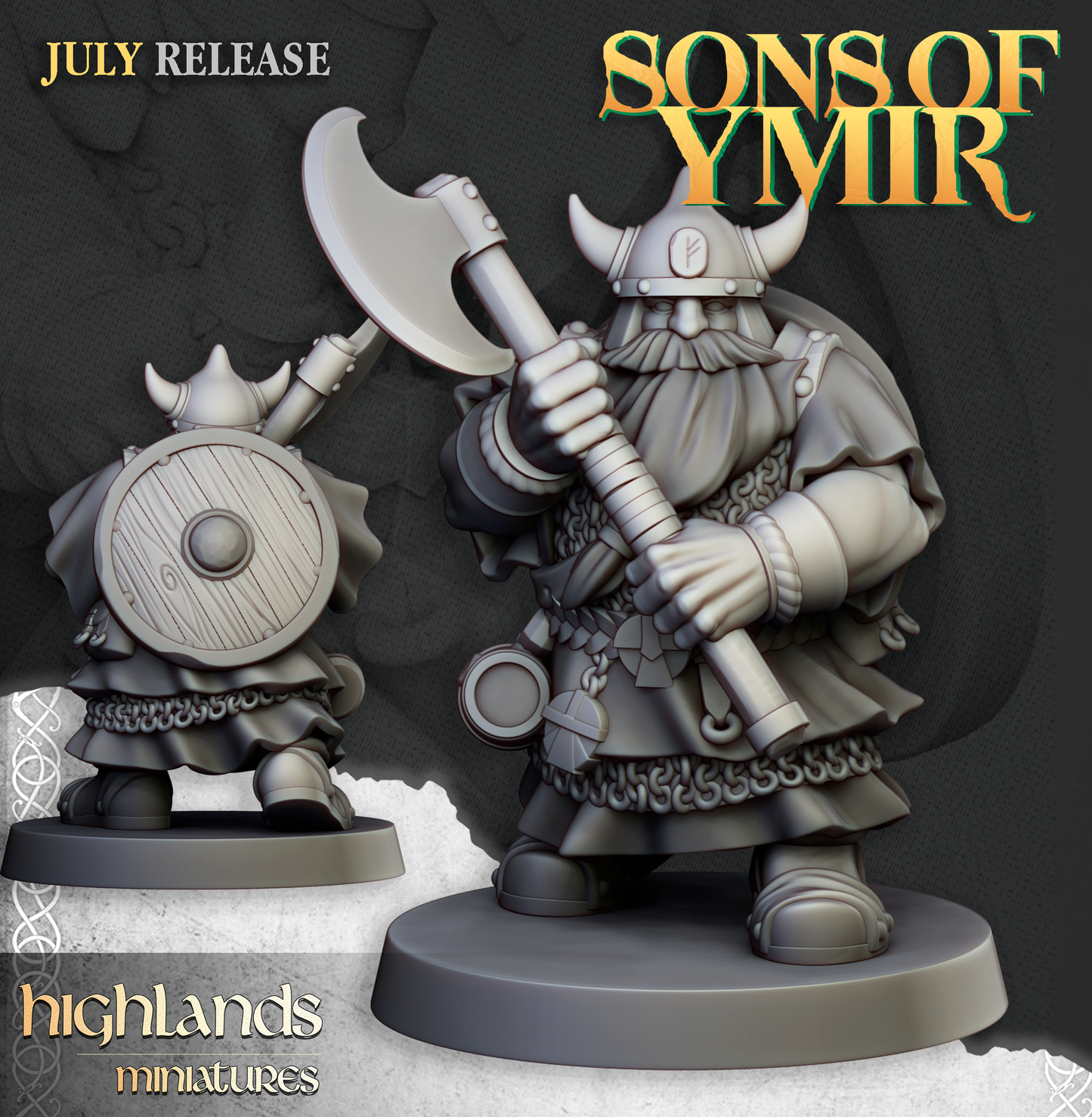 Dwarf Warriors with Two Handed Weapons