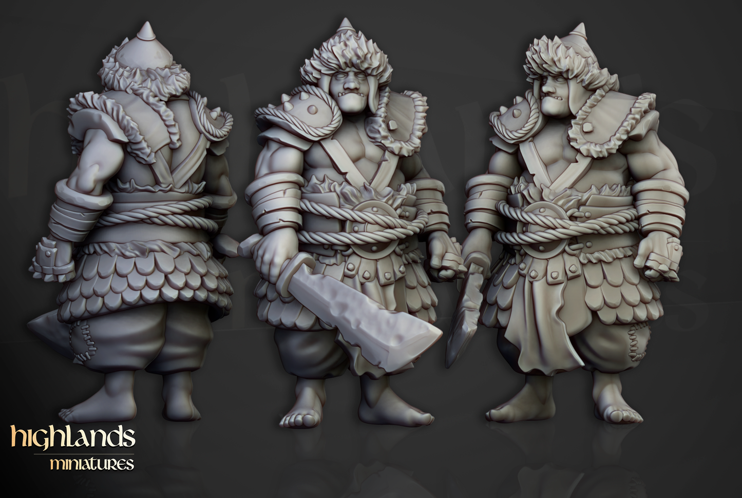 Khazarian Ogre Warriors