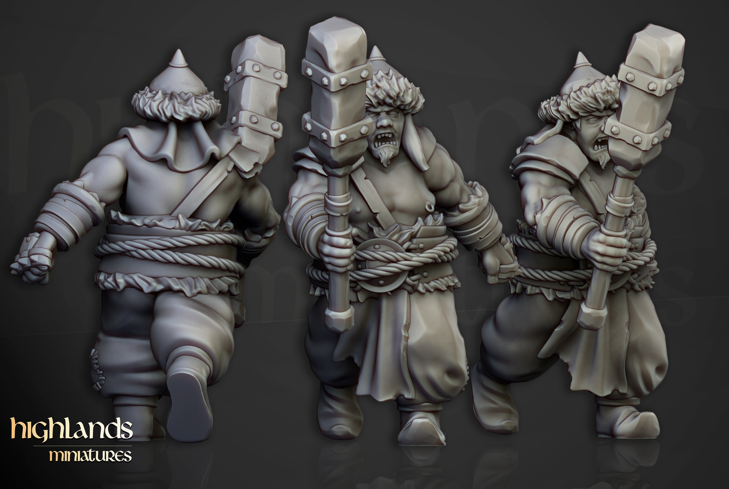 Khazarian Ogre Warriors