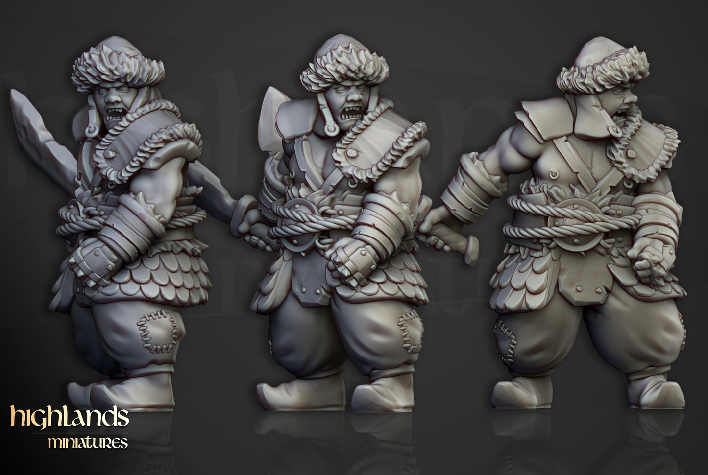Khazarian Ogre Warriors