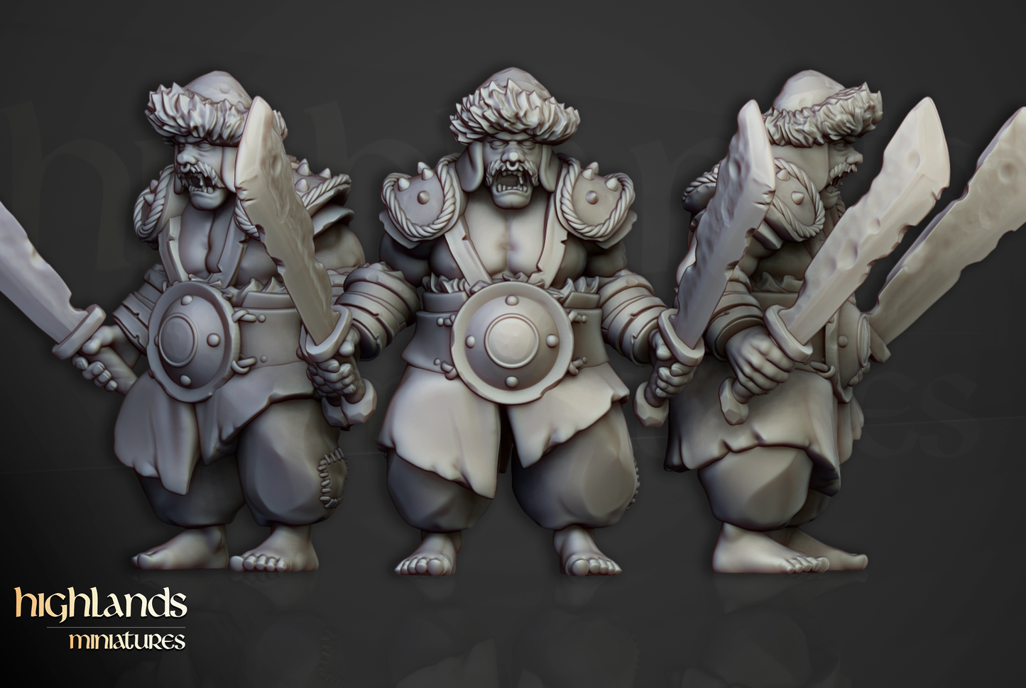 Khazarian Ogre Warriors