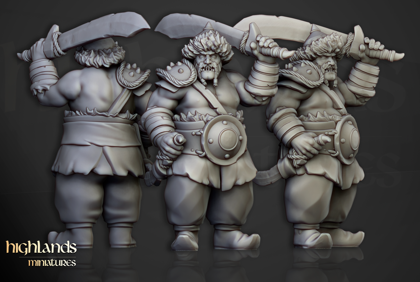Khazarian Ogre Warriors