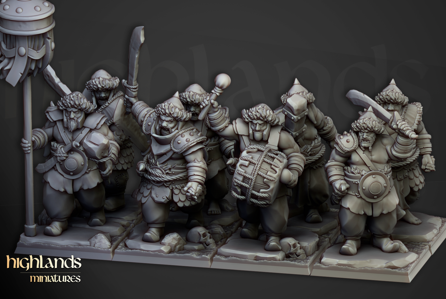 Khazarian Ogre Warriors