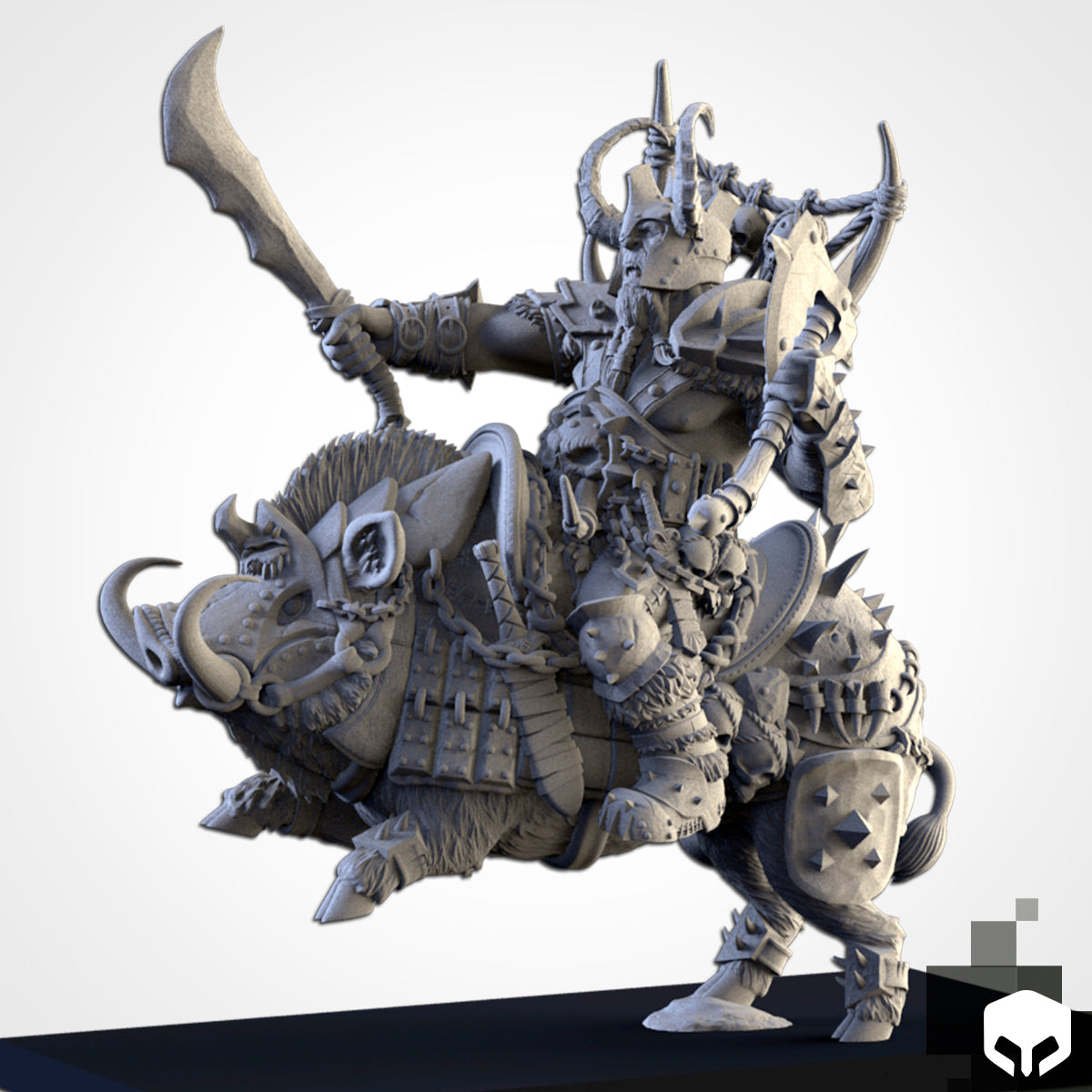 Ogre Khan on Tusker
