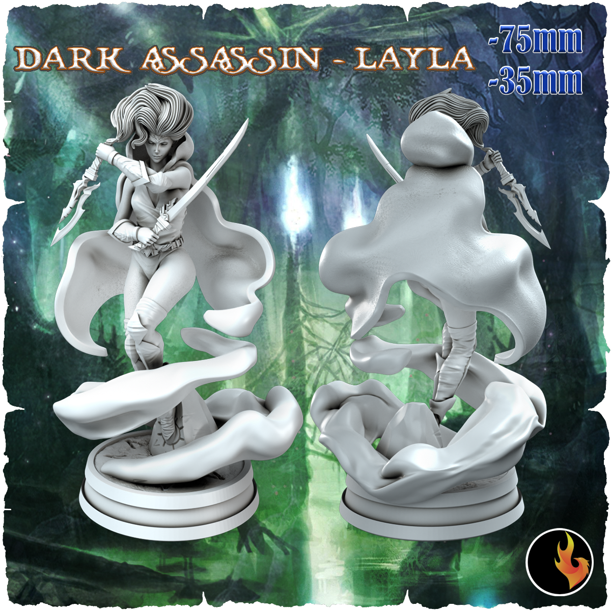 Layla, Dark Elf Assassin