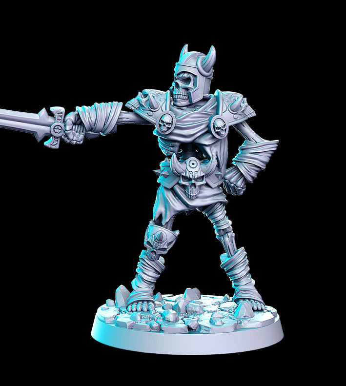 Skeleton Warrior with Sword