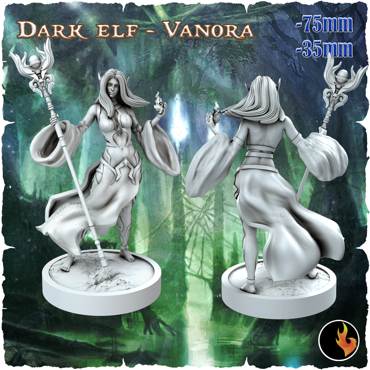 Vanora, Dark Elf Sorceress