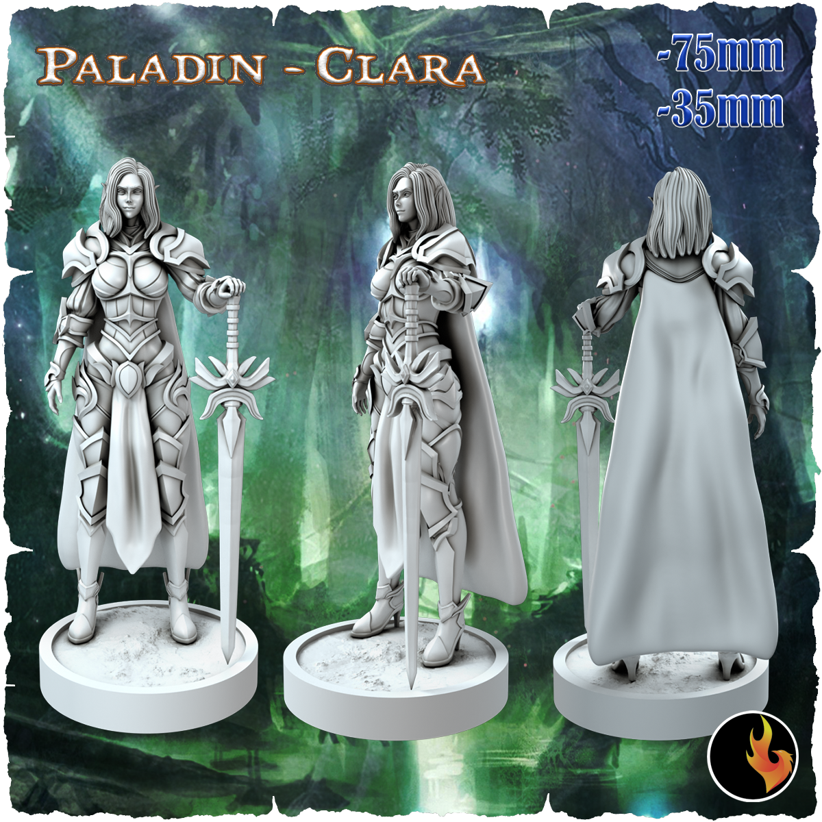 Clara, Elven Paladin