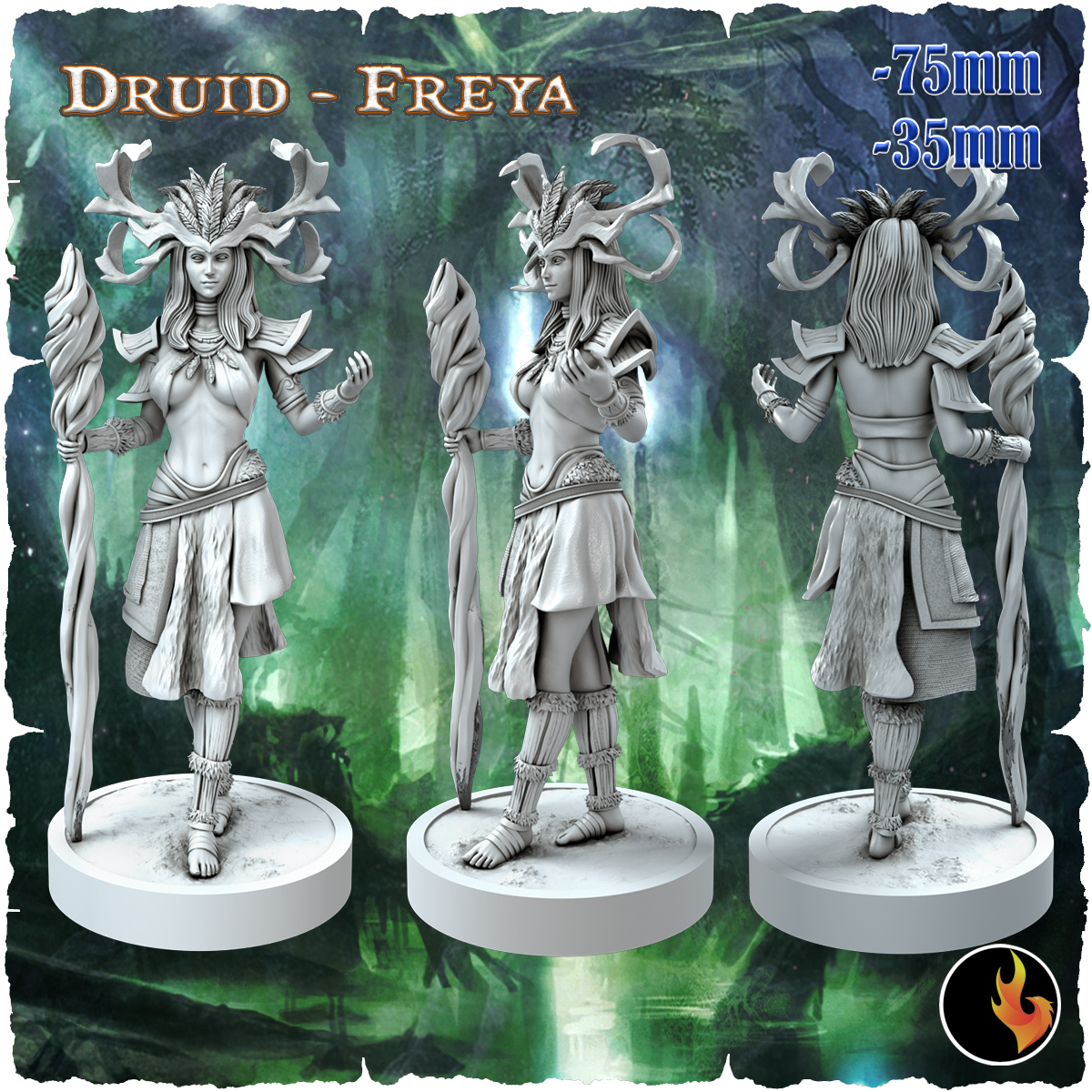 Freya, Elven Druid