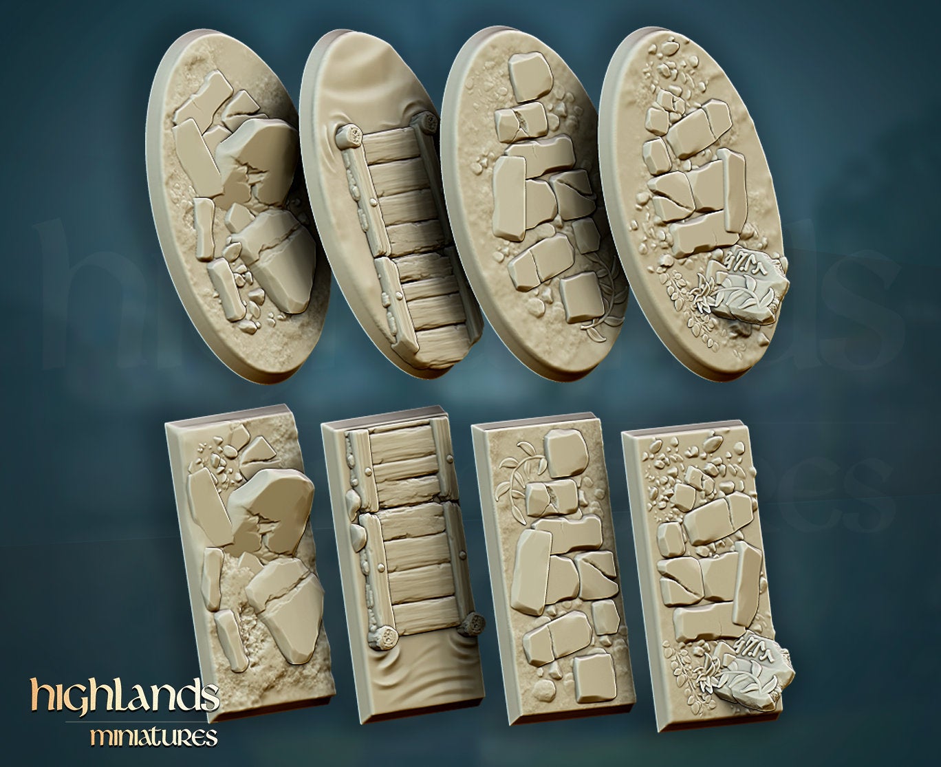 Cobbled Cavalry Bases