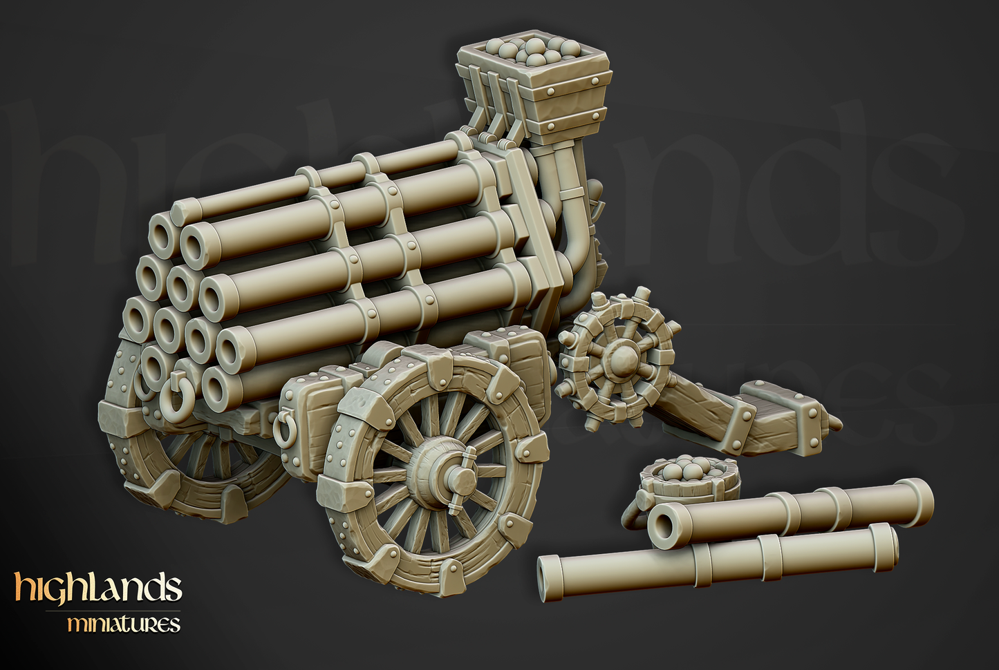 Imperial Volley Gun and Crew