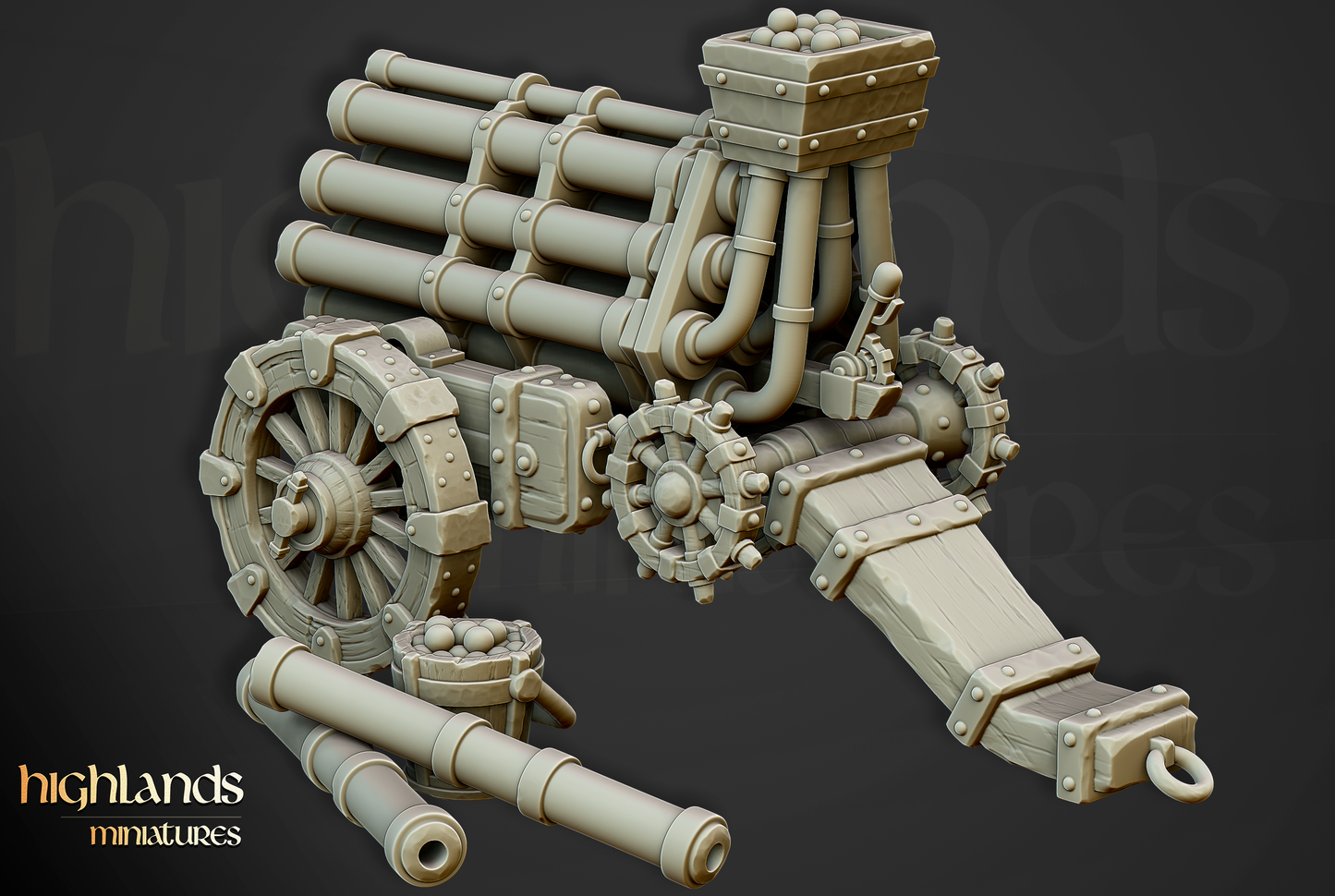 Imperial Volley Gun and Crew