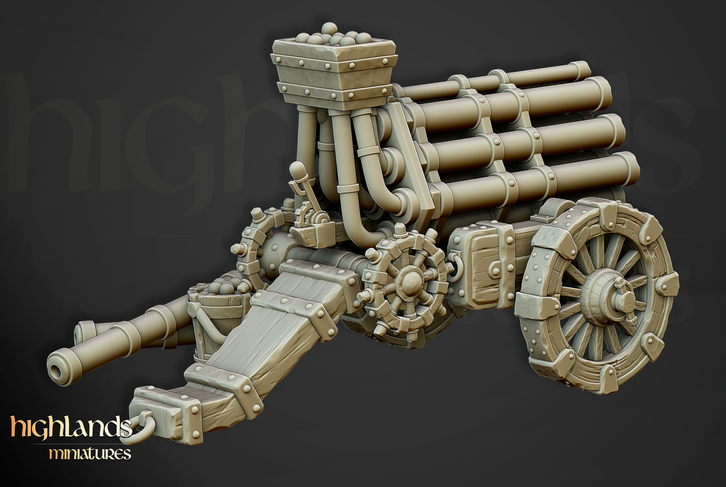 Imperial Volley Gun and Crew