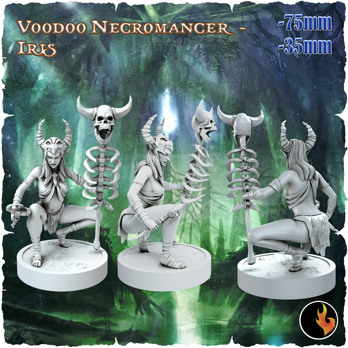 Iris, Elven Necromancer