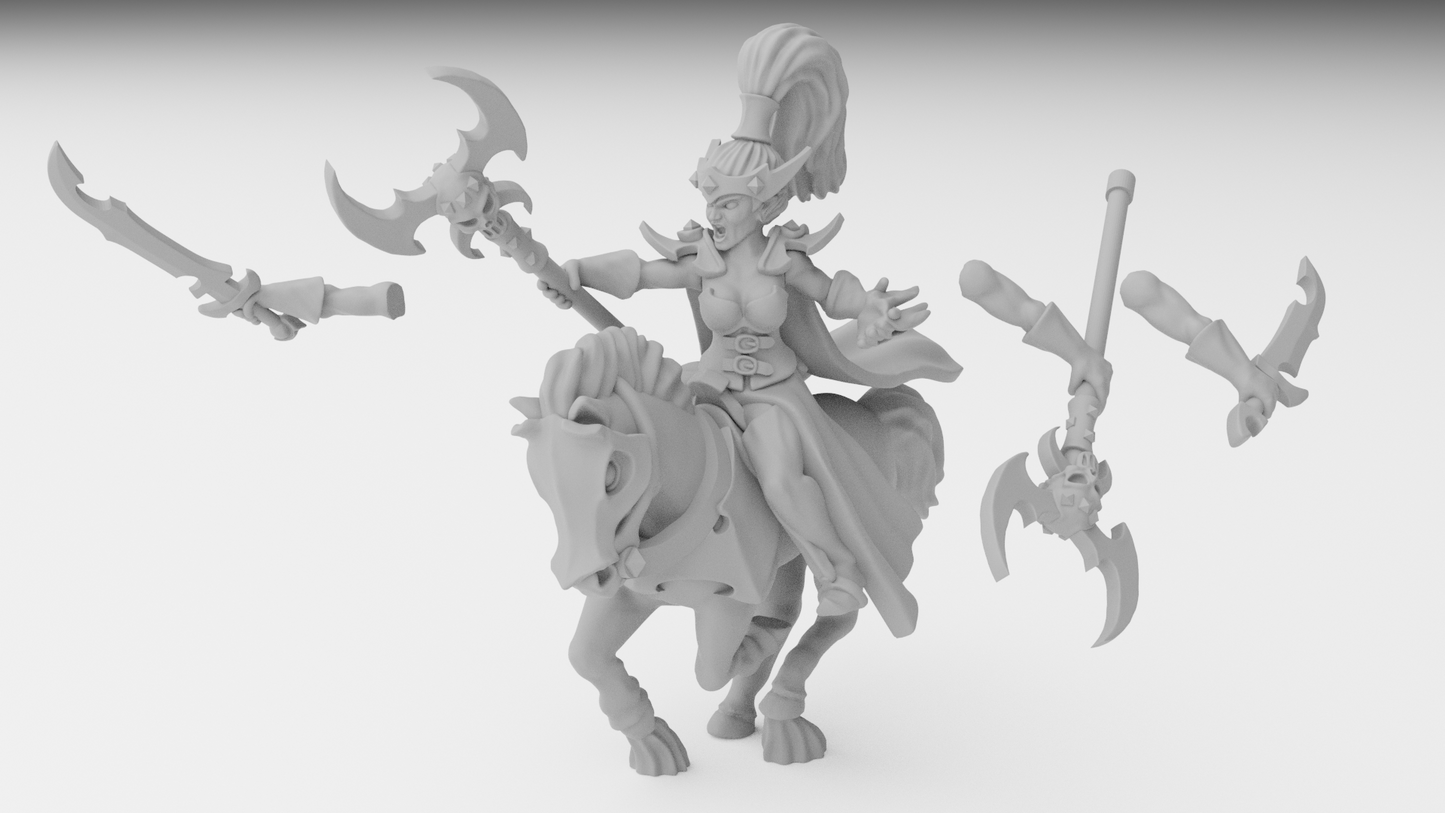 Mounted Sorceress