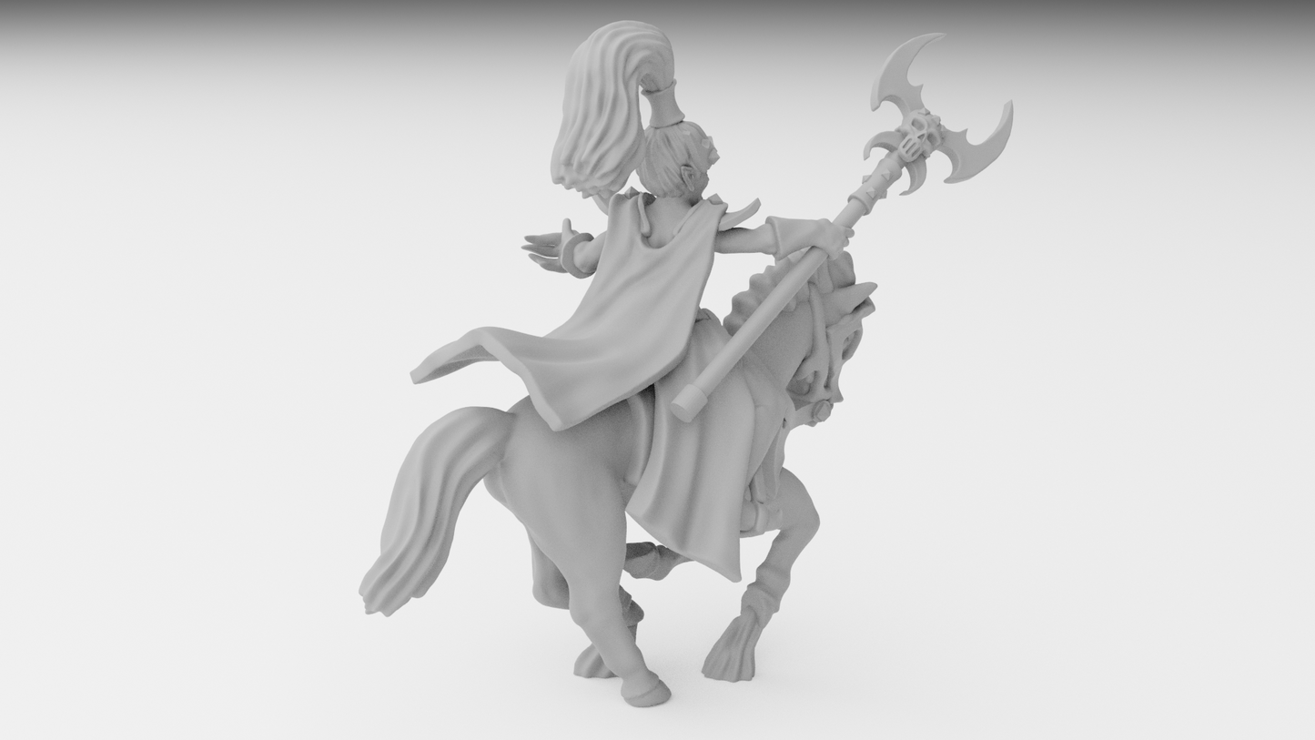 Mounted Sorceress