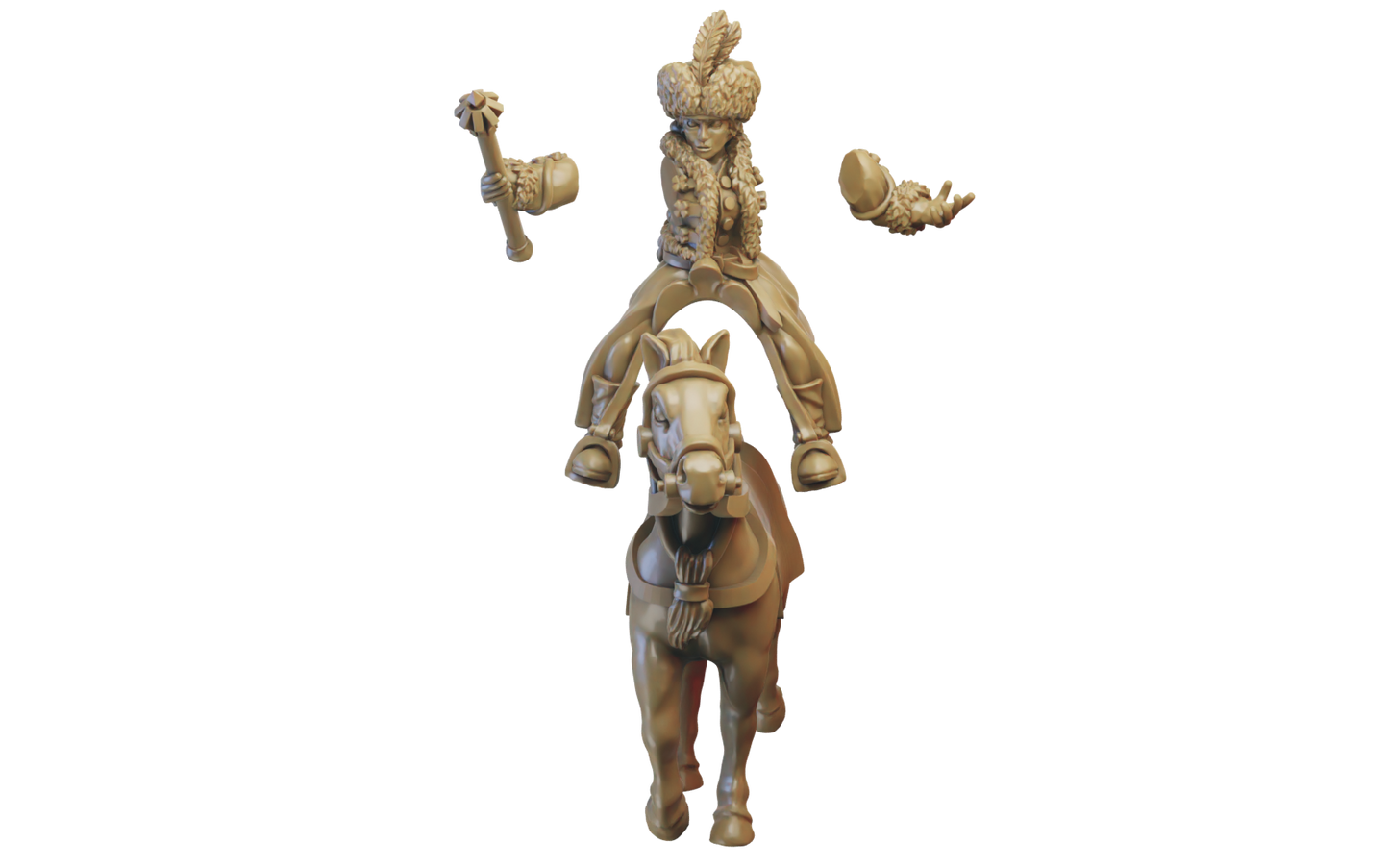 Mounted Sorceress