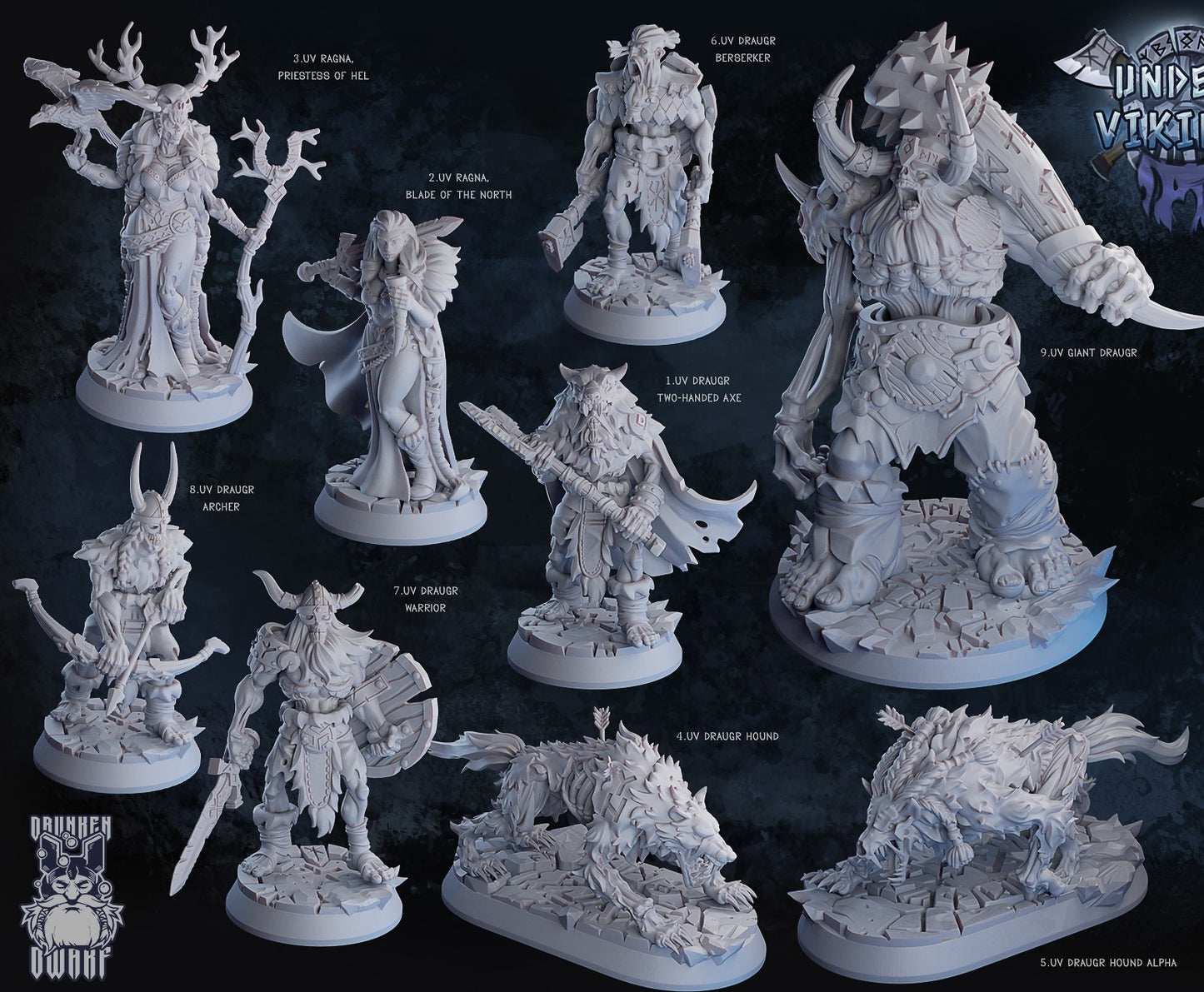 Undead Vikings Full Set