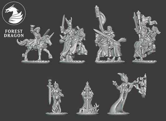 Chivalric Knights Character Set