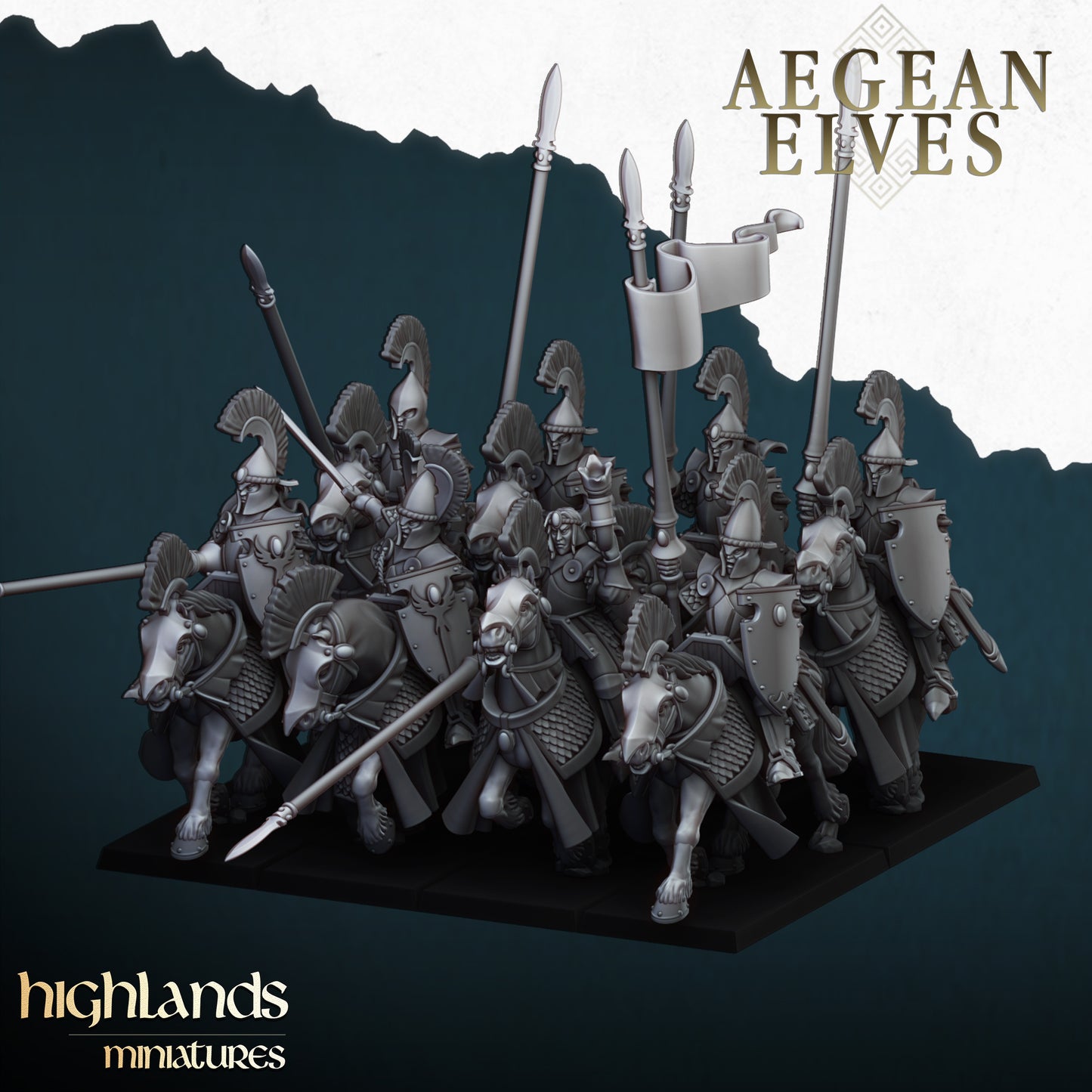 Elven Mounted Lancers