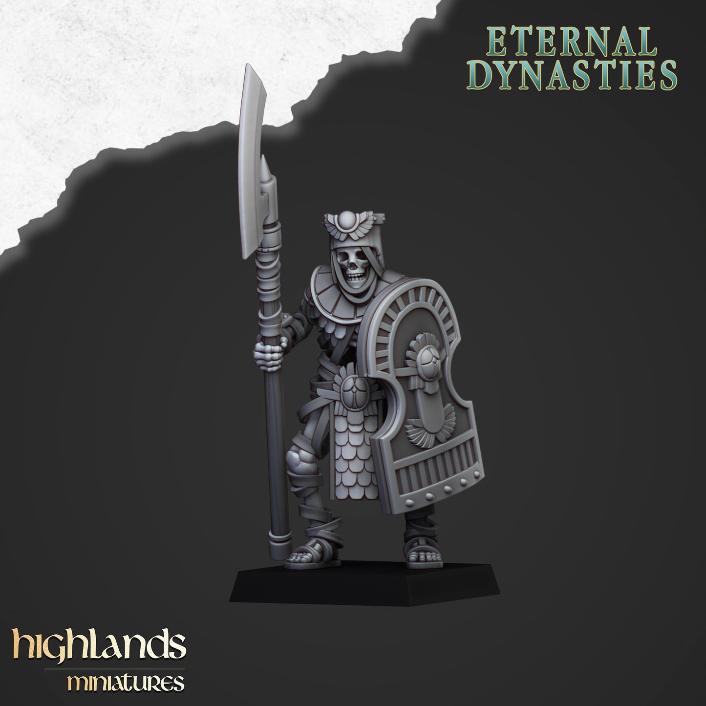 Ancient Guard With Halberds