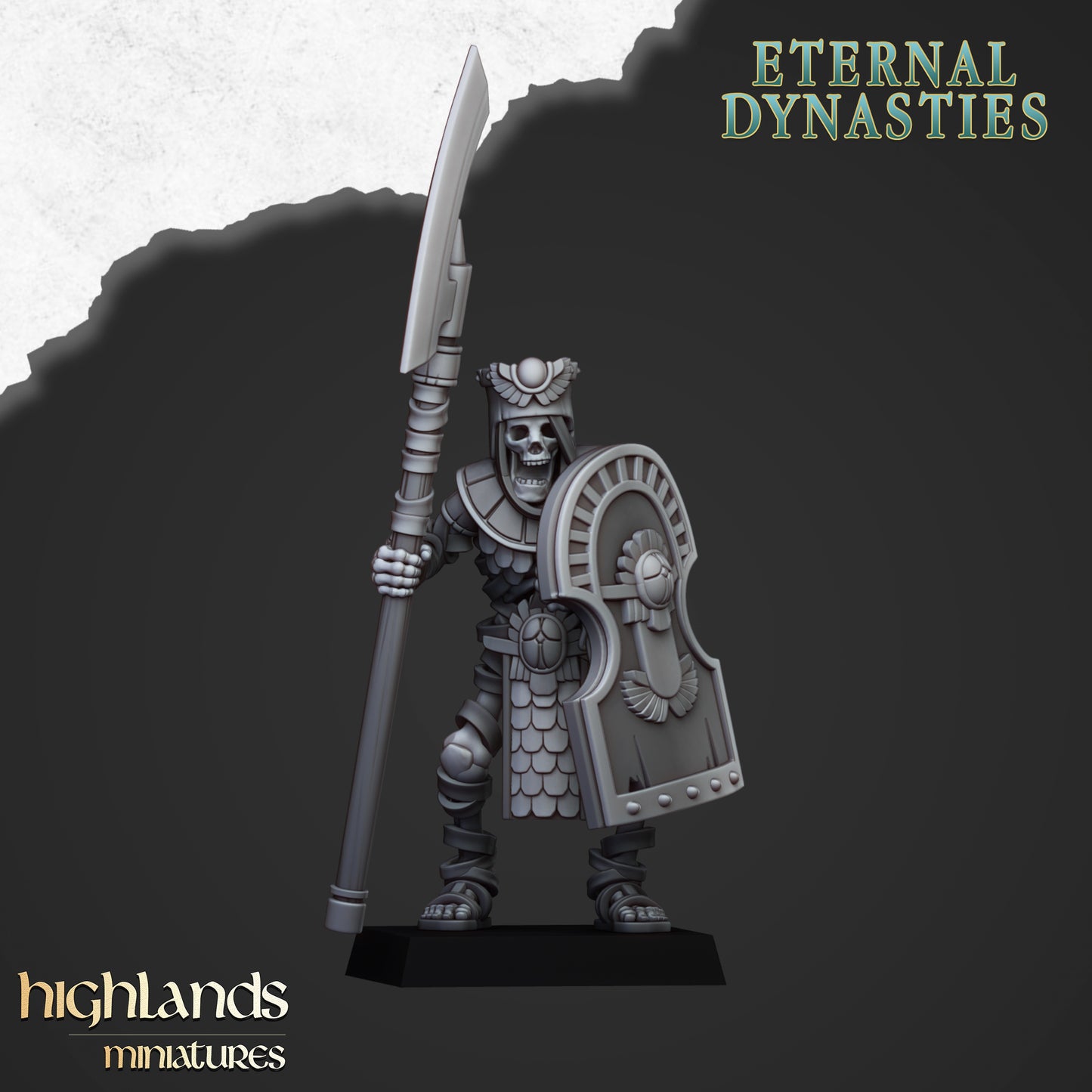 Ancient Guard With Halberds