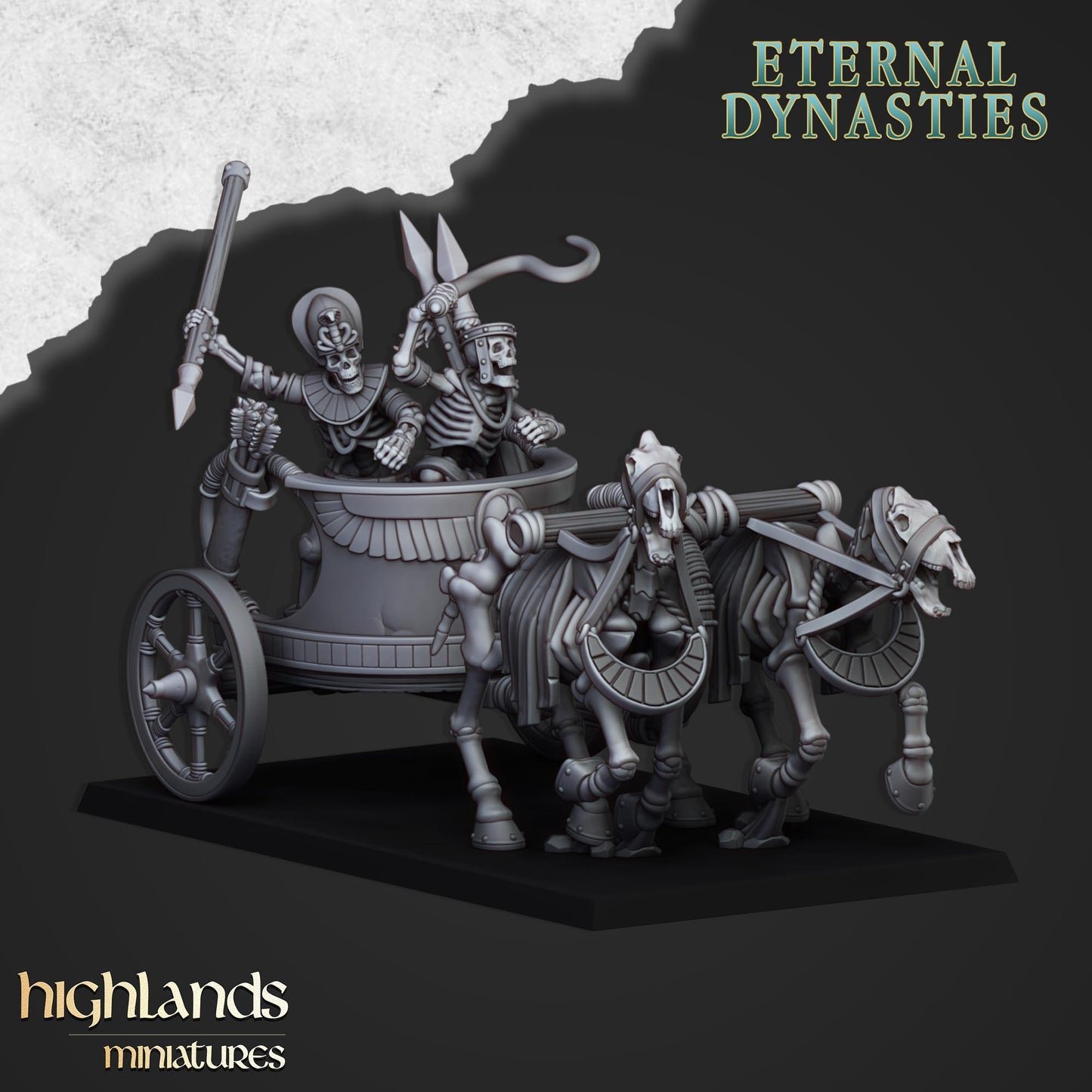 Ancient Skeleton Chariots [3 Models]