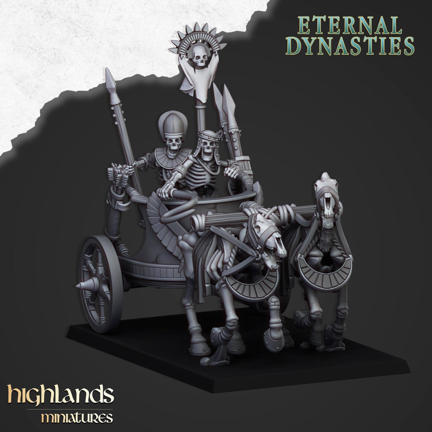 Ancient Skeleton Chariots [3 Models]