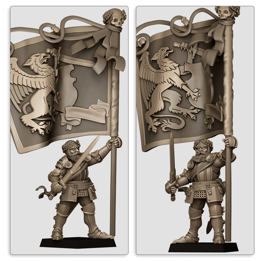 Battle Standard Bearer on Foot