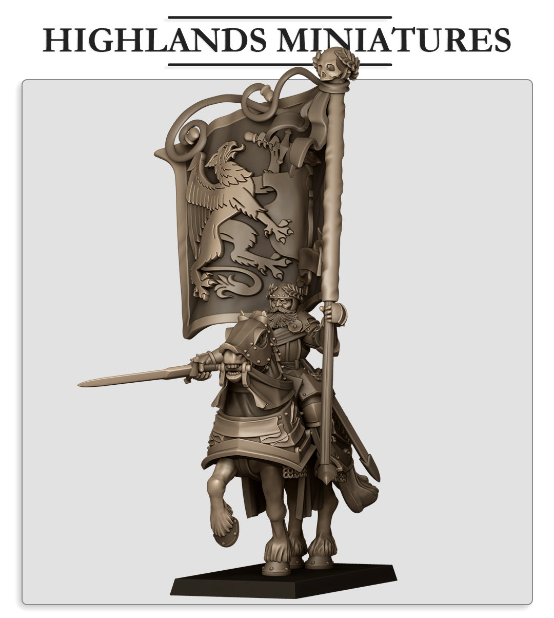 Mounted Battle Standard Bearer