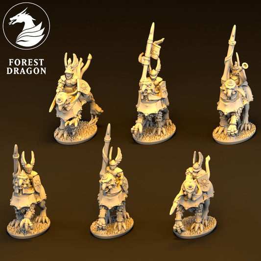Imperial Heavy cavalry on Flightless Griffons