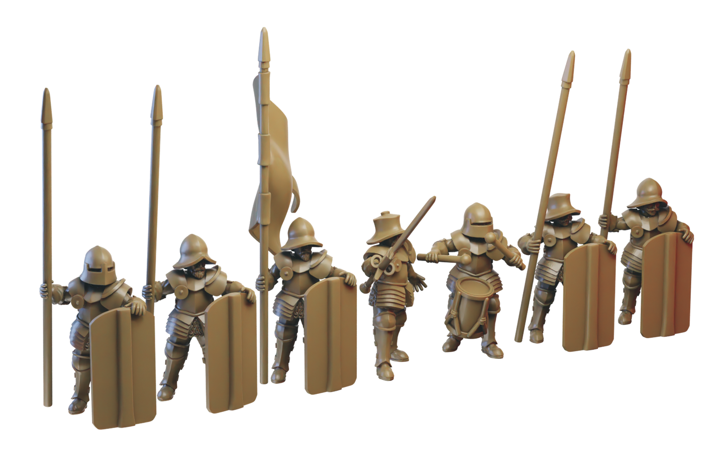 Pavise Phalanx [10 Models]