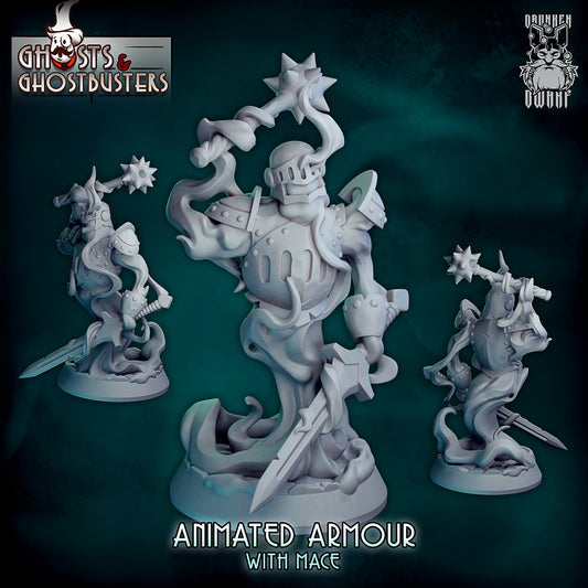 Animated Armour with Mace
