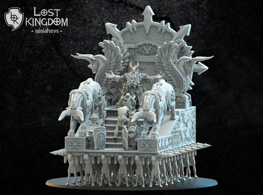 King Assur on Palanquin