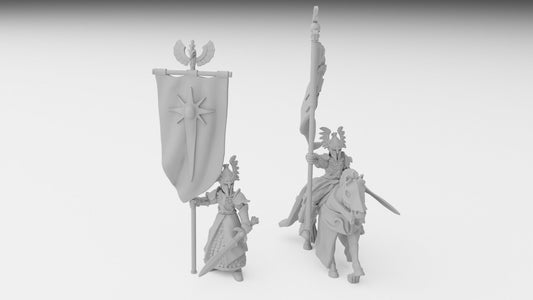 Elven Battle Standard Bearer