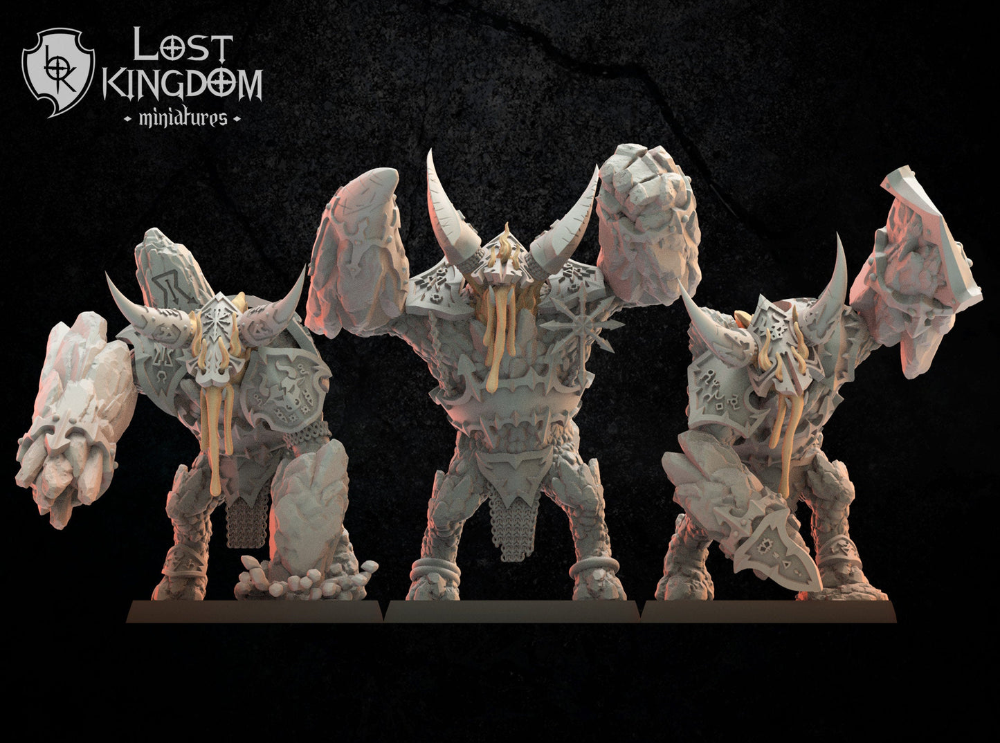 Magmhorin Golems [3 Models]