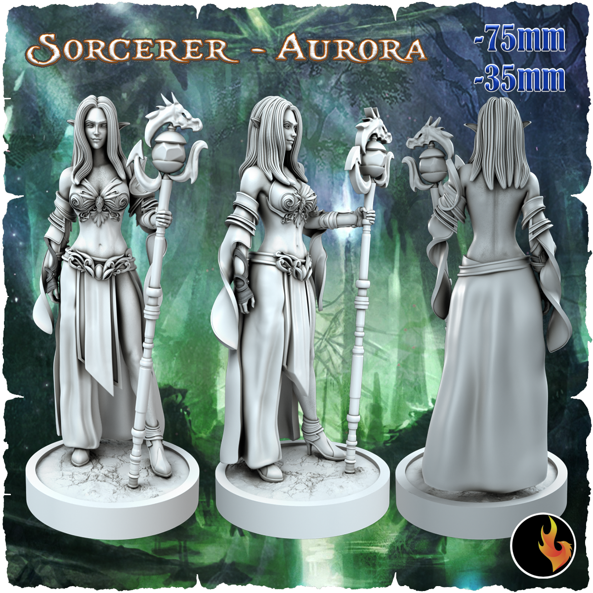 Aurora, Sorceress