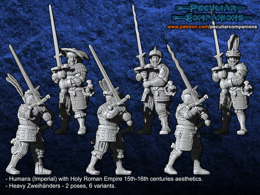 Zweinhander Landsknechts