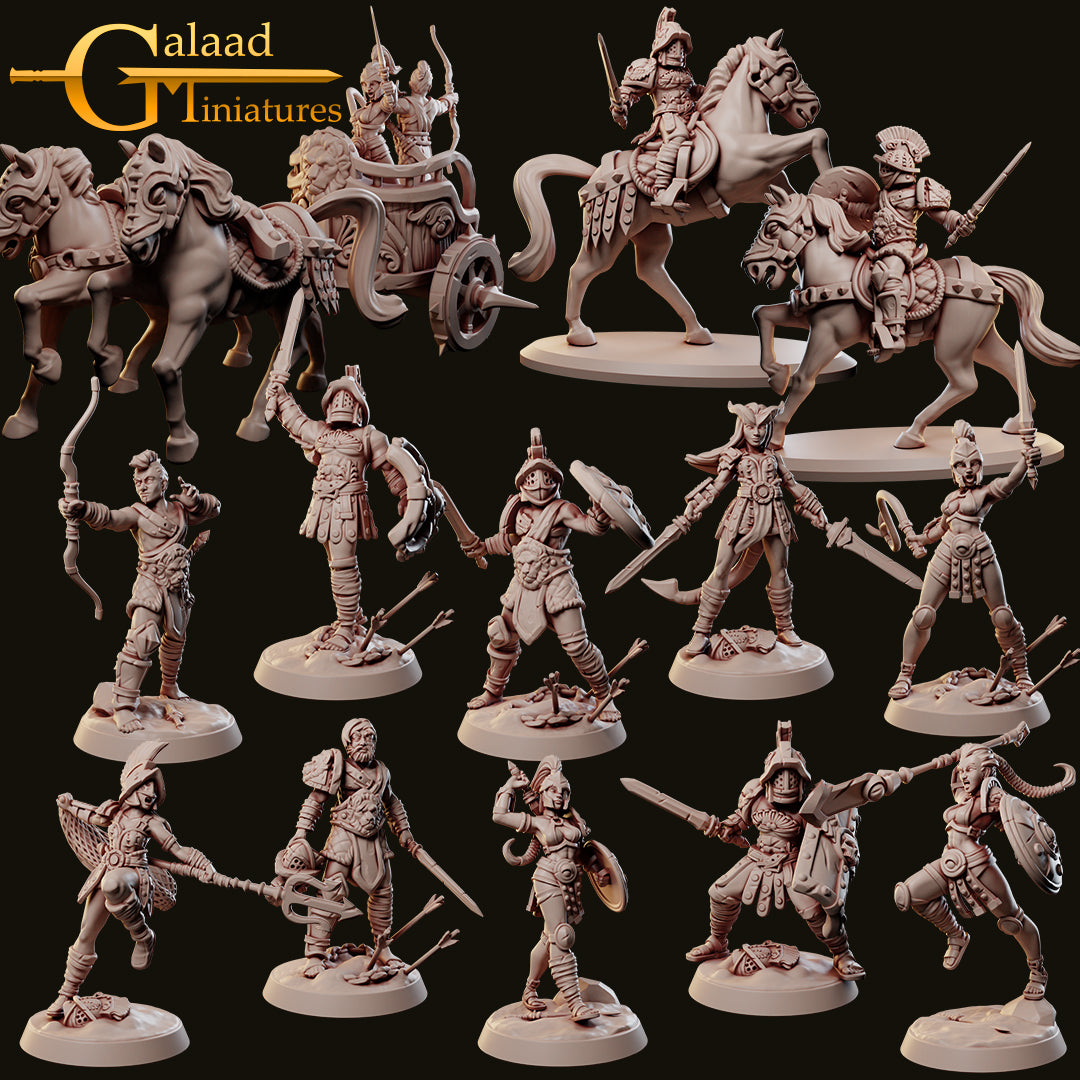 Gladiators Full Set [11 Models]